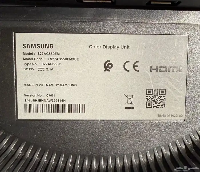 شاشة اوديسي G5 سامسونج منحنية 27   165 Hz 5