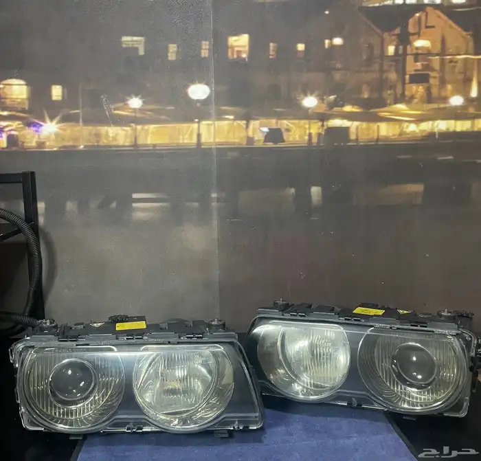 شمعات امامي بي ام دبليو e38 اصلية زينون 0