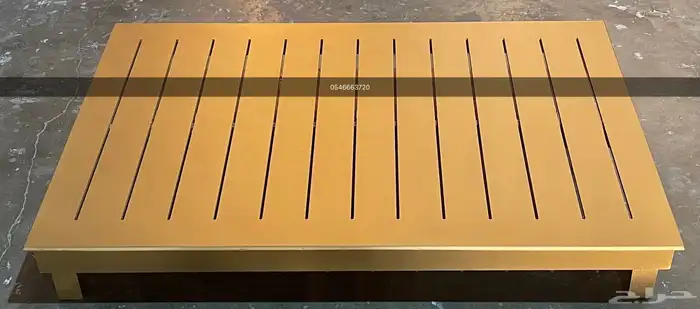 طاولة طبليه خشب جلسات خارجي و كشتات 15