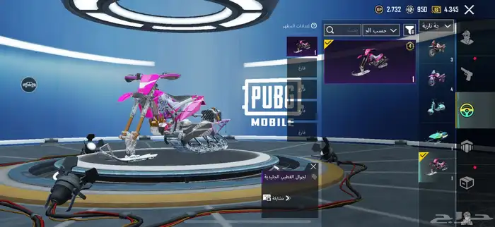 حساب ببجي 20