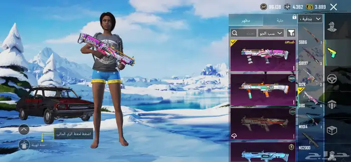 حساب ببجي أسلوب خرافي 13