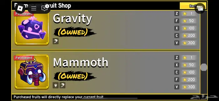 حساب بلوكس فروت خارق على السوم 22