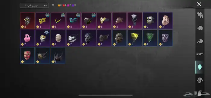 حساب ببجي للبيع 17