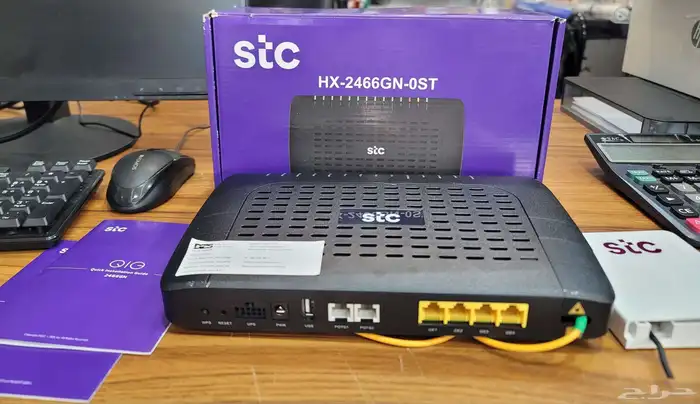 راوتر مودم stc جديد استخدام شهرين فقط. 1