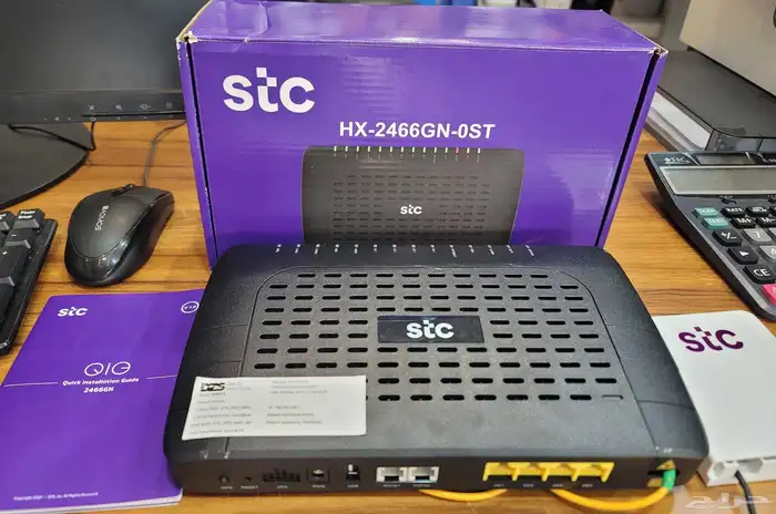 راوتر مودم stc جديد استخدام شهرين فقط. 0
