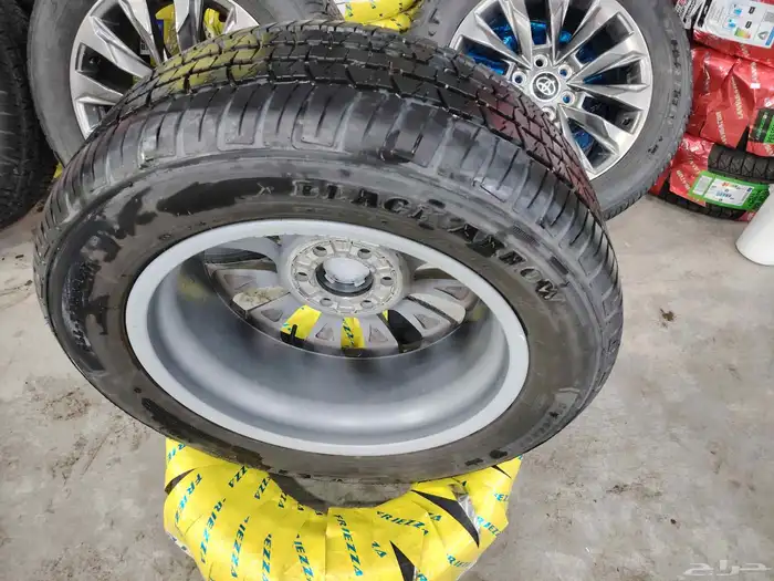 جنوط وكفرات جيب لاندكروزر 2022 2024 مقاس 20 7