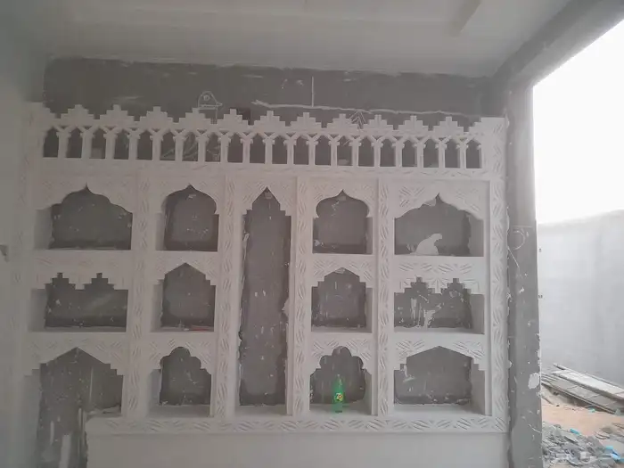 مشب كمار اجار مدخنه شوايه مندي ديكور. 2