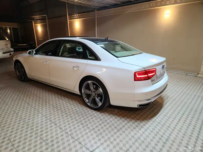 للبيع اودي A8 2014 فل كامل تحتاج لصيانة مكينة 5