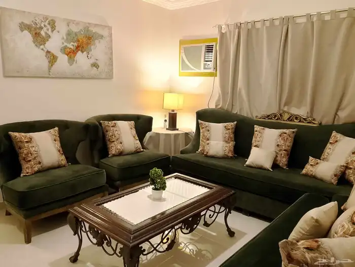 شقه مفروشه غرفه وصاله للايجار الشهريه والسنوي جدة الحمدانية 1