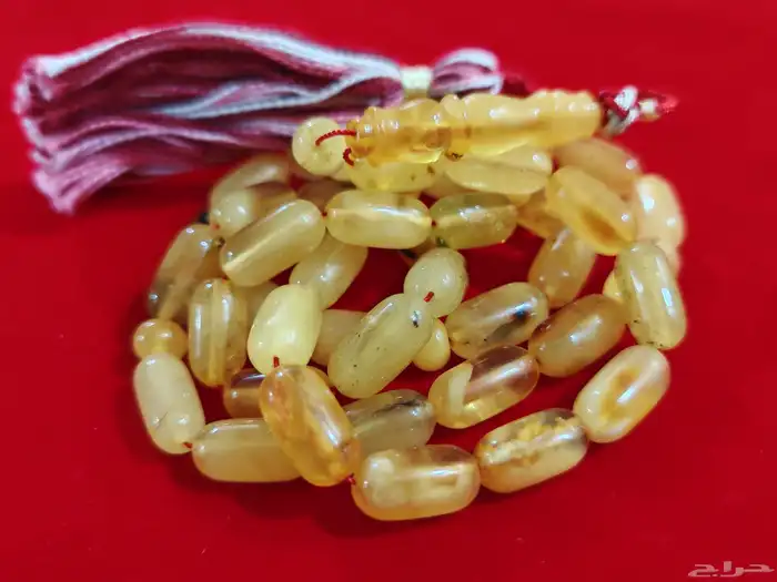 مسباح كهرمان طبيعي 0