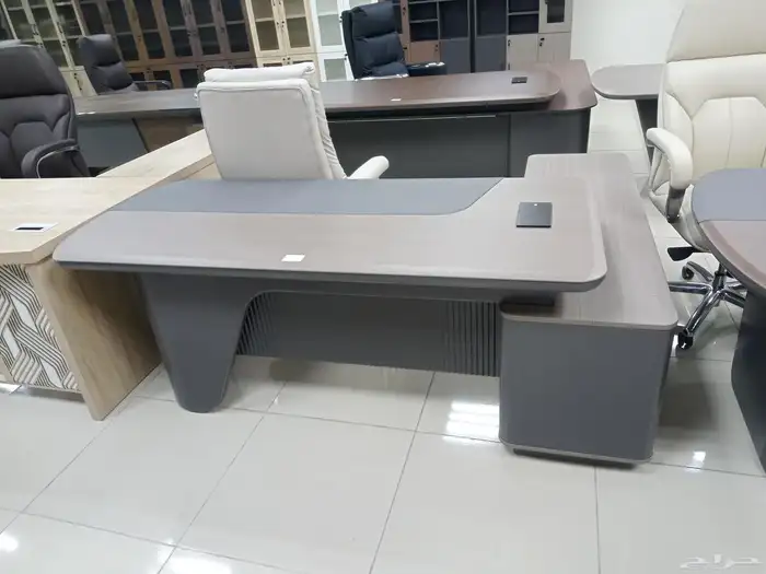 مكتب مدير مودرن طقم كامل جديد مع اثنين دواليب طاولة خدمة 11