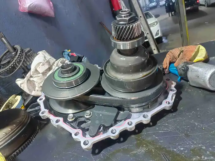 Renault  Fluence Cvt Gearbox جربكس Model  2014 Repair صلح 7