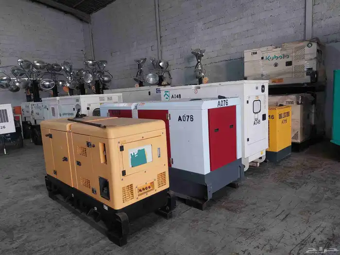 مولدات كهرباء جميع الاحجام 0