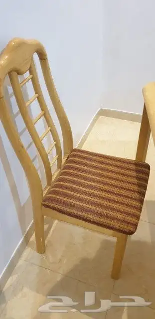 طاولة سفرة خشب زان 4