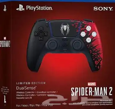 كنترولر ps5 اصدار سبايدر مان 0