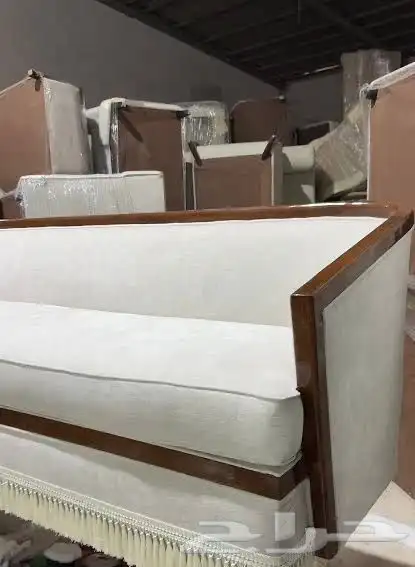 كنب غرف مطابخ تجهيز مشاريع سعر الورشه جاهز وتفصيل تنجيد 48