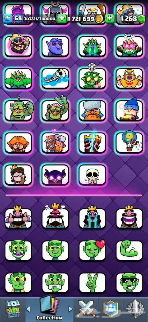 حساب كلاش رويال 68 - توب عالمي 3 مرات ( محجوز ) 6