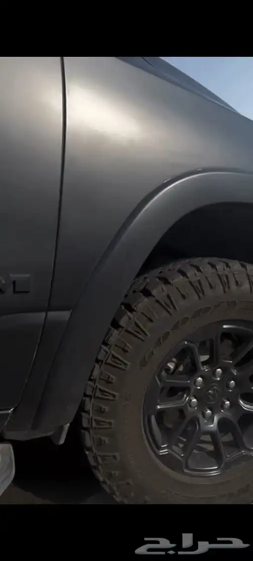 رام ريبيل 2025 اسود مطفي بشكمان رباضي 3