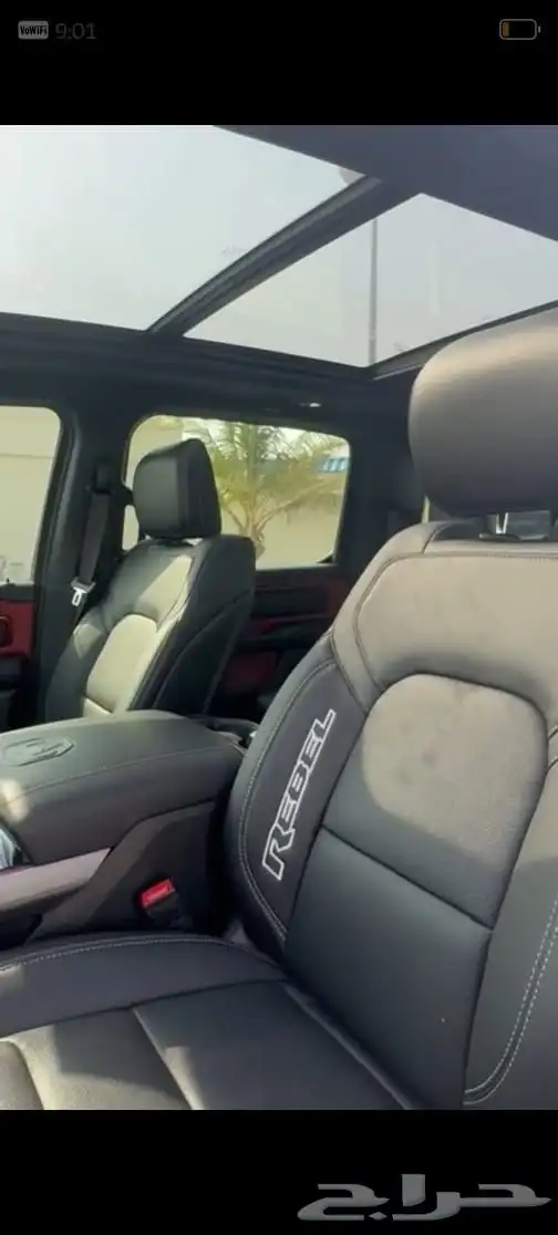 رام ريبيل 2025 اسود مطفي بشكمان رباضي 2