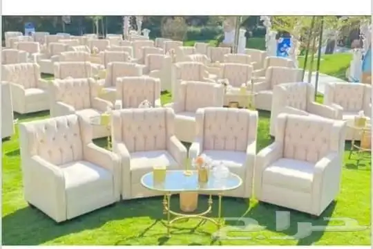 تأجير كنب بكجات كوشه طاولات طعام خيام قهوجين الرياض جلسات 8