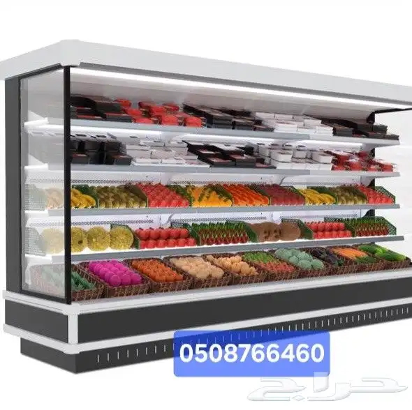 Supermarket refrigerators new models with internal compresso 1