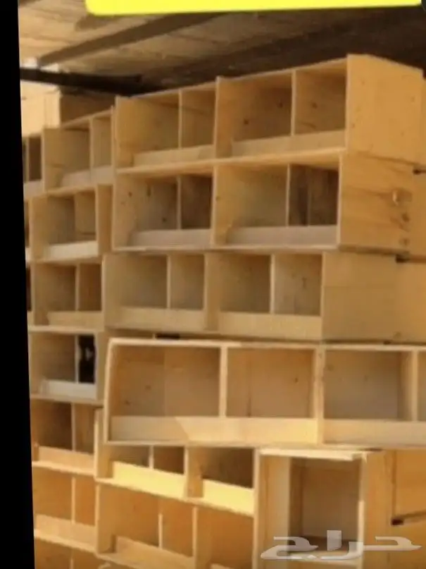 يوجد لدينا اقفاص بالخشب بالمقاسات أبراج حمام بالخشب للبيع 0