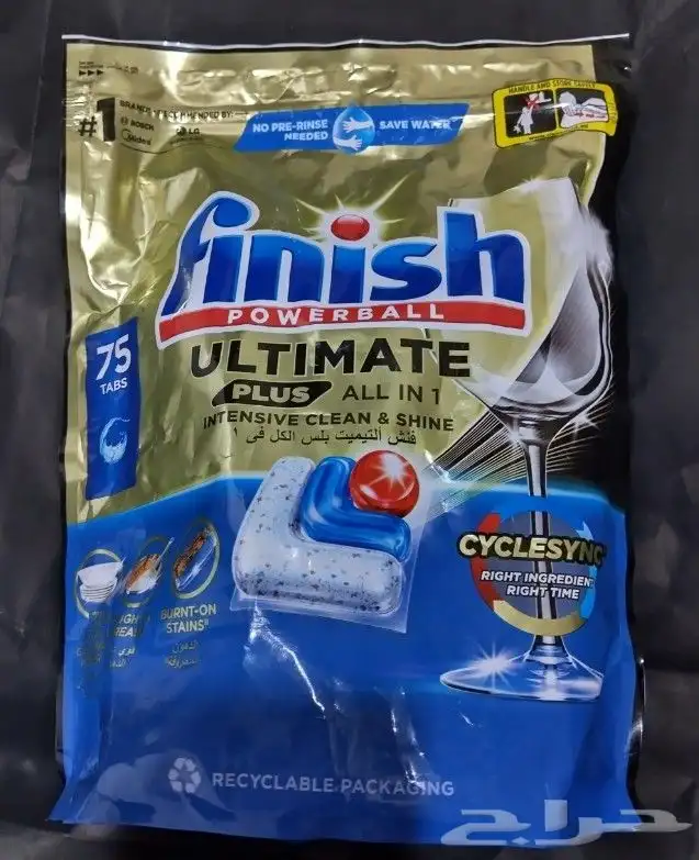 اقراص فيري و فينيش التميت بلس لغسالات الصحون و الاطباق 0