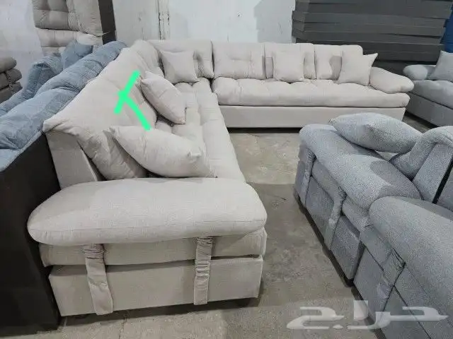 كنب جديد جاهز بسعر المصنع جميع المقاسات للتواصل 4