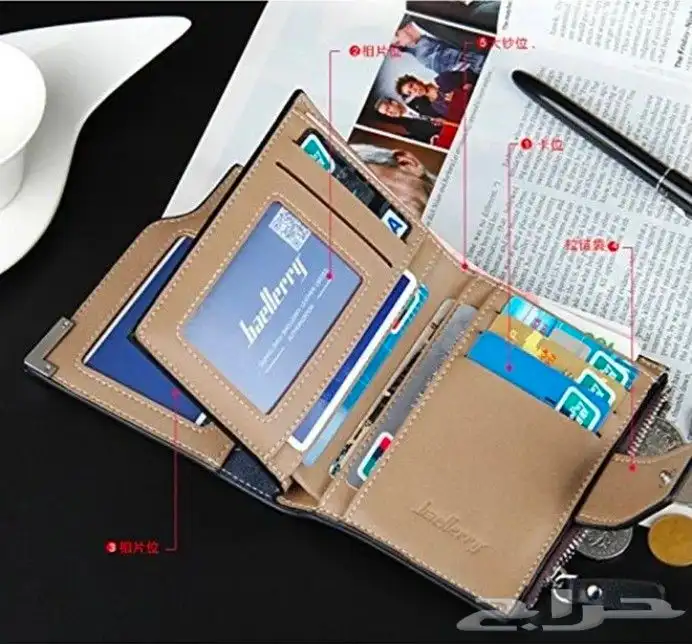 محفظة فخمة ماركة baellery 1