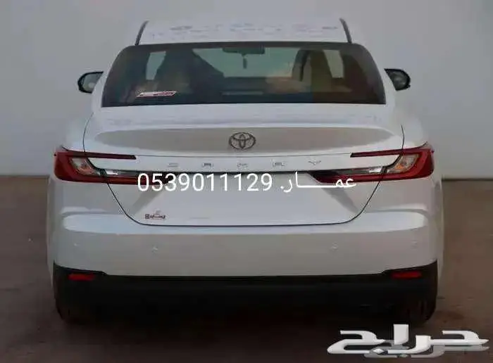 تويوتا كامري استاندر بنزين لوحات 2025 14