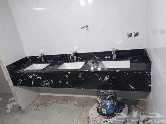 تفصيل طاولات طعام ومكاتب رخام صناعي وطبيعي 1