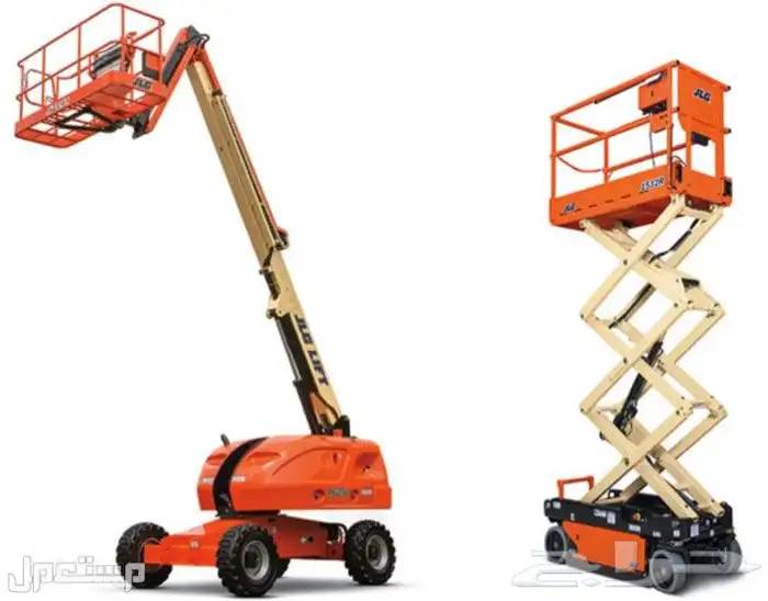 رافعات شوكية ومقصية و مان لفت للايجار forklift for rent   s 3