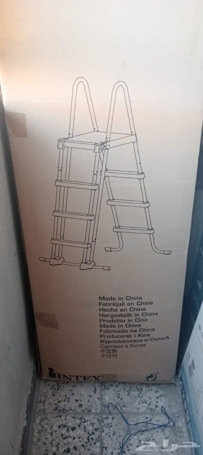 حمام سباحه 15متر مع السلم والمواسير وشوايه استخدام خفيف 2