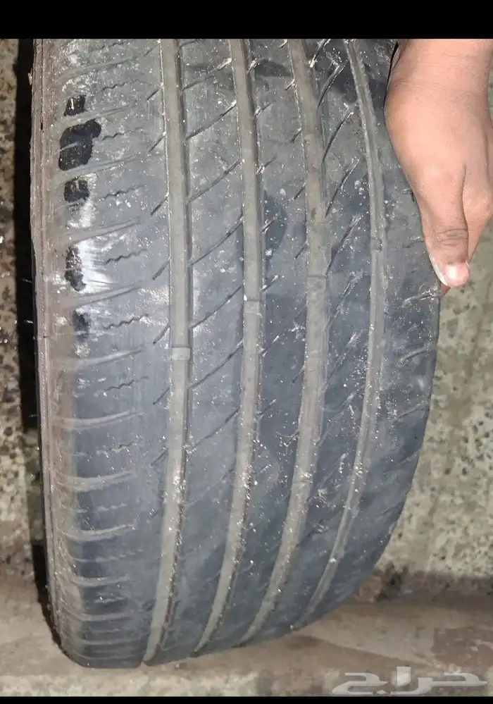 كفرات مقاس 17 شبه جديد 6