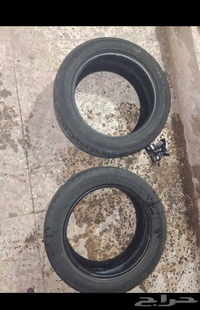 كفرات مقاس 17 شبه جديد 2