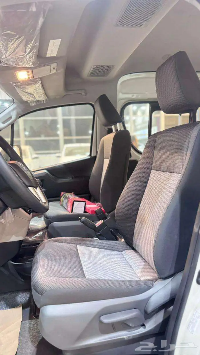 تويوتا باص ركاب قير عادي ديزل خليجي 2026 14