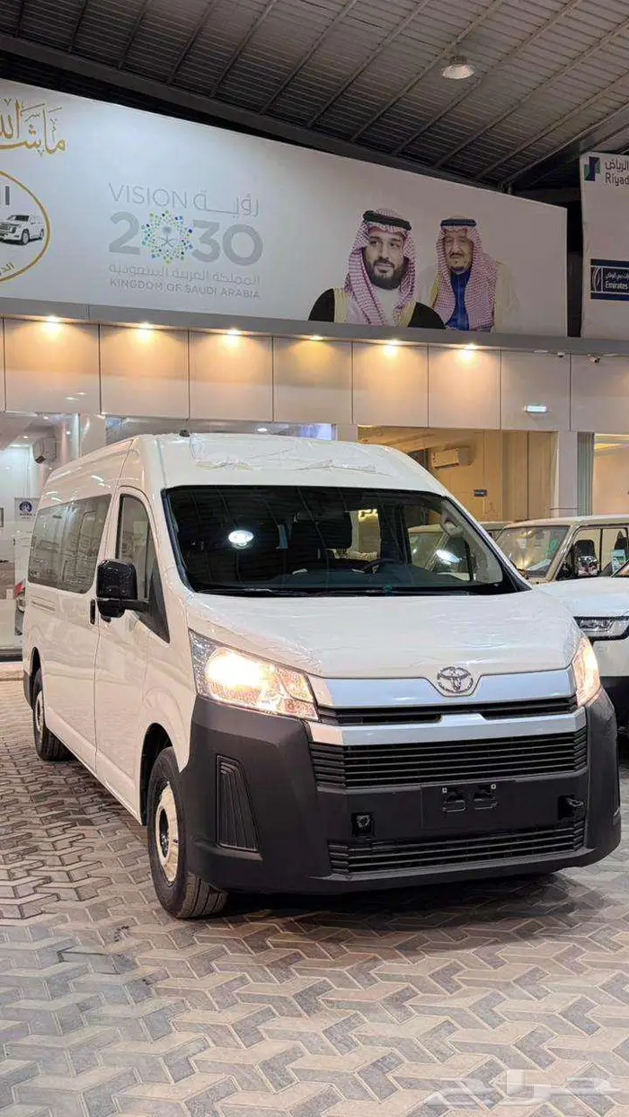 تويوتا باص ركاب قير عادي ديزل خليجي 2026 2