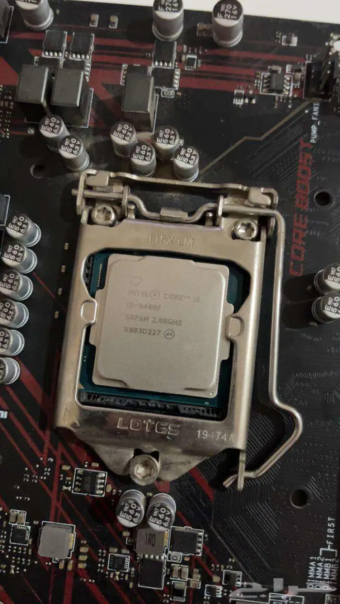 مذربورد العاب Z390 msi gaming plus  معالج i5 9400F 3