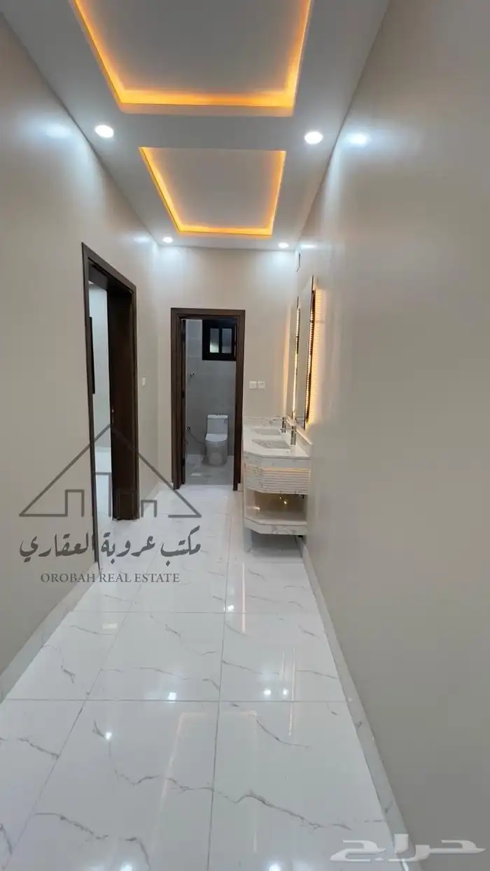 للبيع فيلا روف ارضي مشب حي المصيف 3 تبوك 8