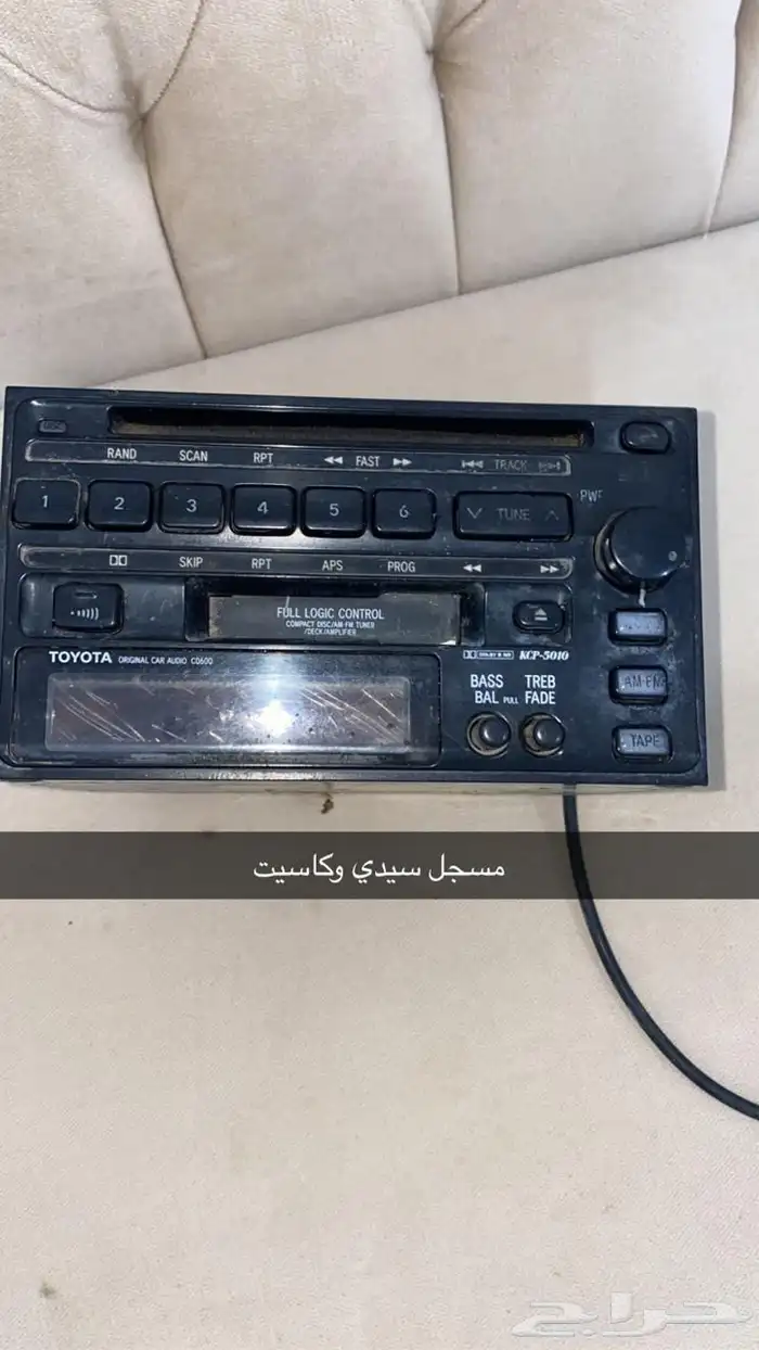 مسجل لبيع يركب على اغلب السيارات 0