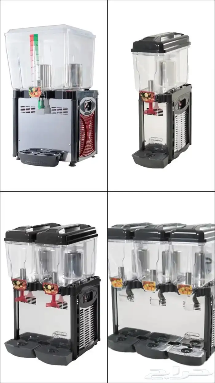 براد  عصيرات فردي وثنائي وثلاثي 12 لتر  إيطالي COFRIMELL 0