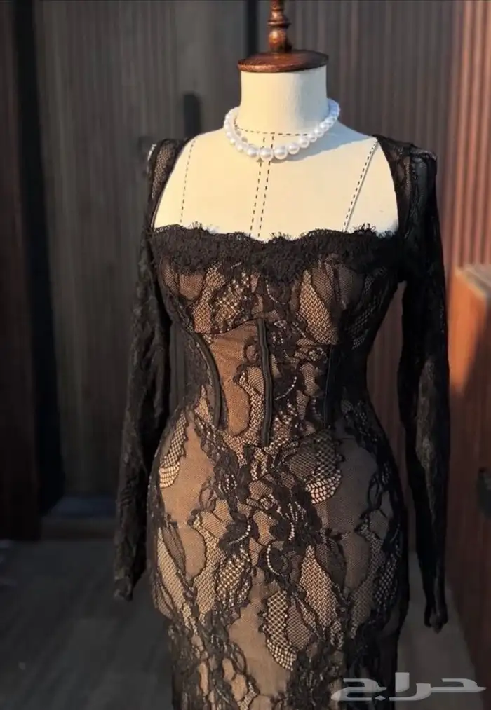 فستان دانتيل ماسك نسائي ( لحاجه) 2