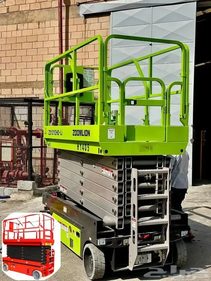 سيزر لفت للايجار scissor lifts All sizes For rent 0