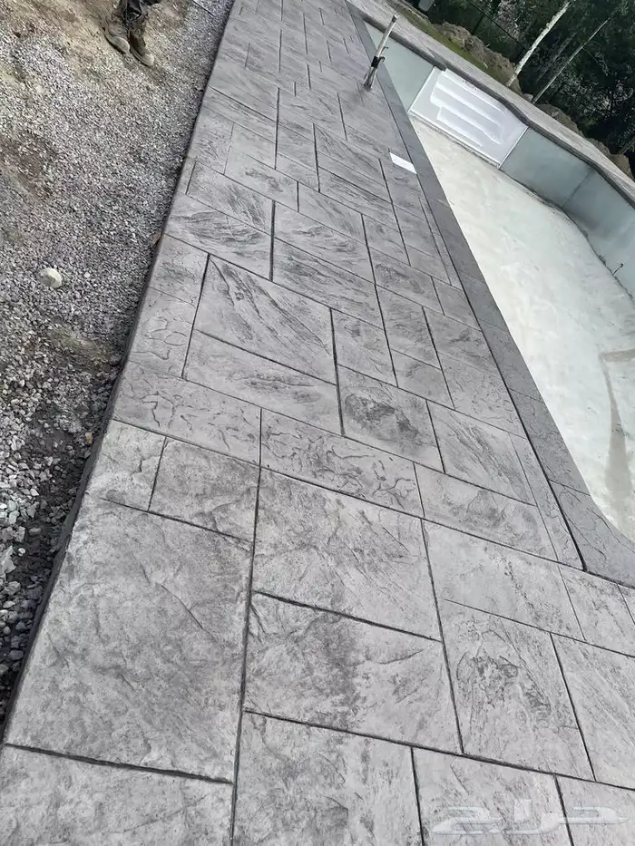 صبة مطبوعة صبة ديكورات حديقة 1