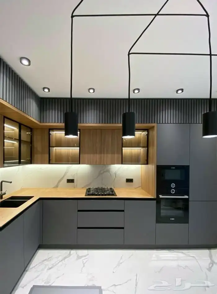 لو بتفكري في مطبخ جديد يبقي لازم يكون اختيارك الأول  لأنك 3