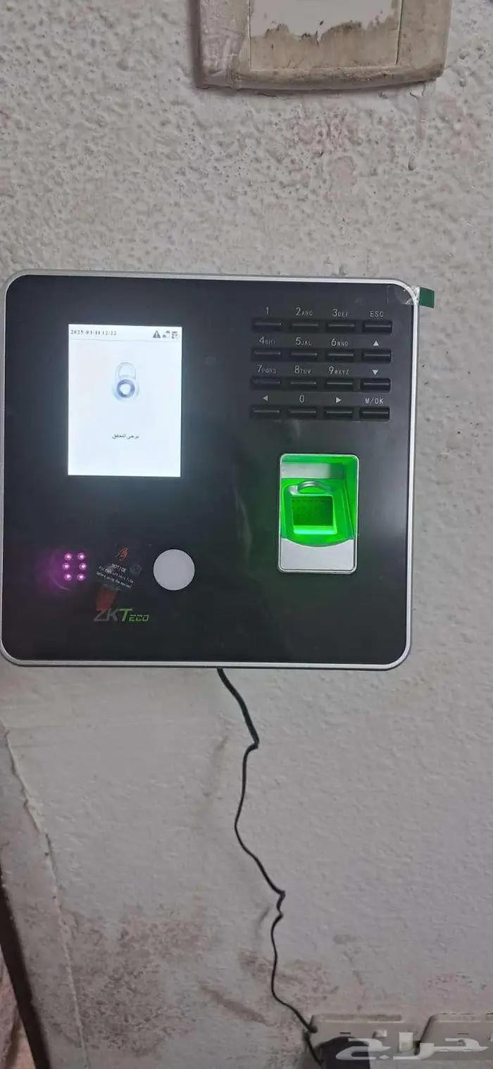 بصمة حضور وانصراف .جهاز بصمة .جهاز بصمة اصبع 1