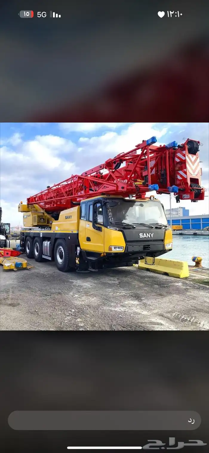 كرين كرينات رافعه ونش للايجار في مكه كرين 100 طن 2