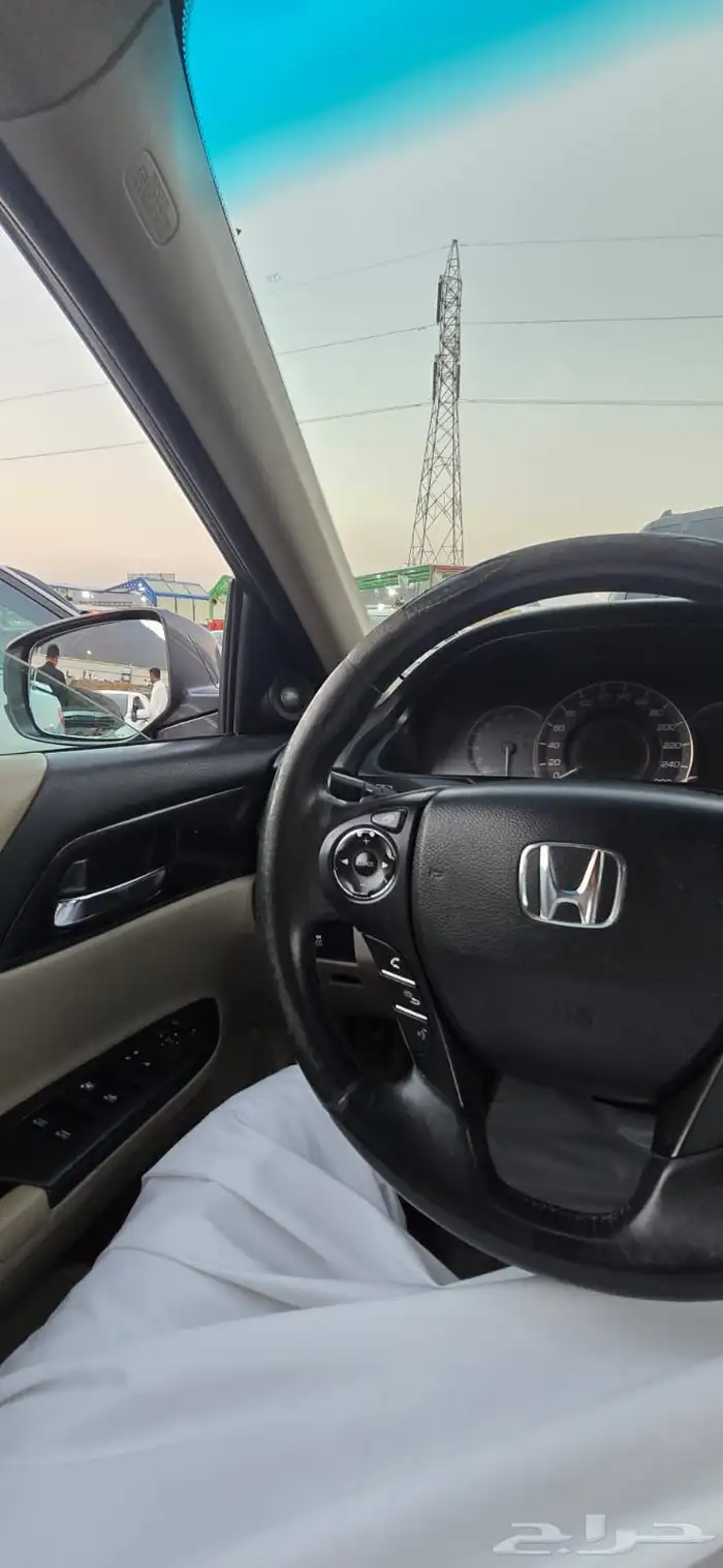 للبيع اكورد فل كامل 2014   6 سلندر 1