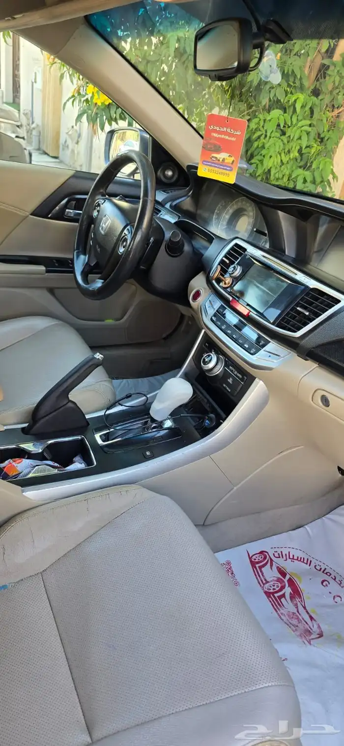 للبيع اكورد فل كامل 2014   6 سلندر 8