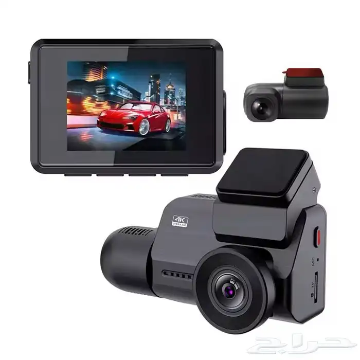 داش كام M800A خلفي وامامي 4K بطارية بمكثفات 0